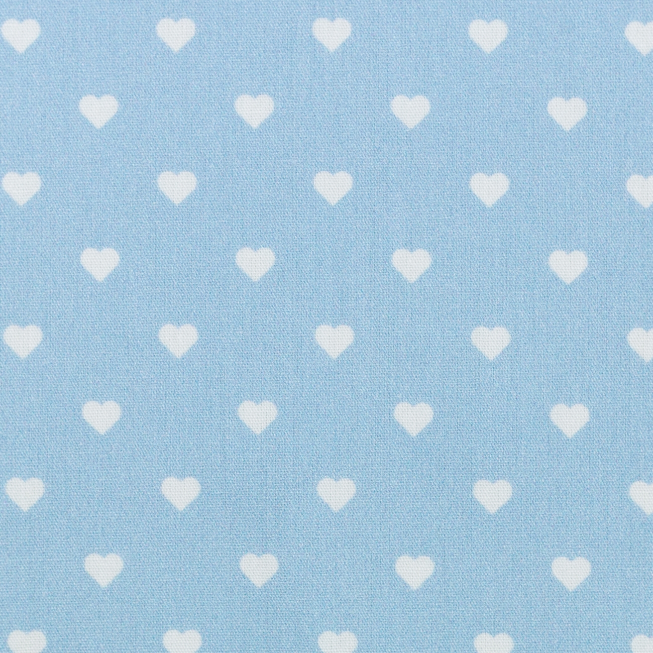 Swafing Baumwolle - Herzen - Hellblau